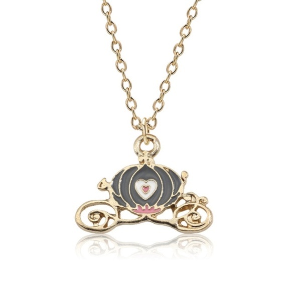 Cinderella's Closet Jewelry - Adorable Cinderella Carriage Necklace